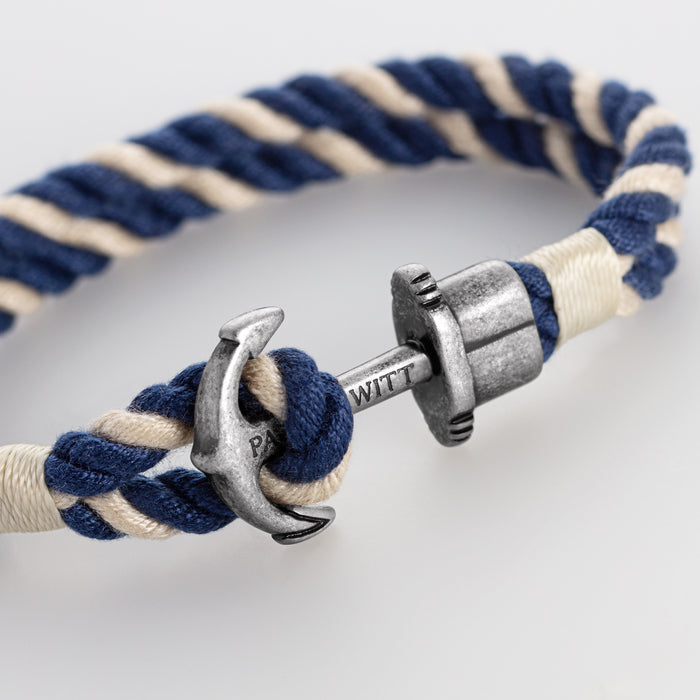 Vintage PHREP Bracelet Silver マリンネイビーマリニウム