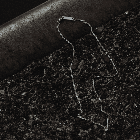 Men Essential マリニウム Necklace シルバー