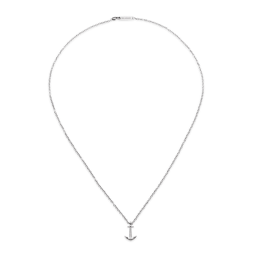 Men Anchor マリニウム Necklace シルバー