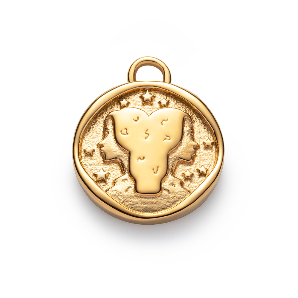 ポールヒューイット公式通販】-Gemini 12星座チャーム ゴールド ポールヒューイット公式通販】-Gemini 12星座チャーム ゴールド