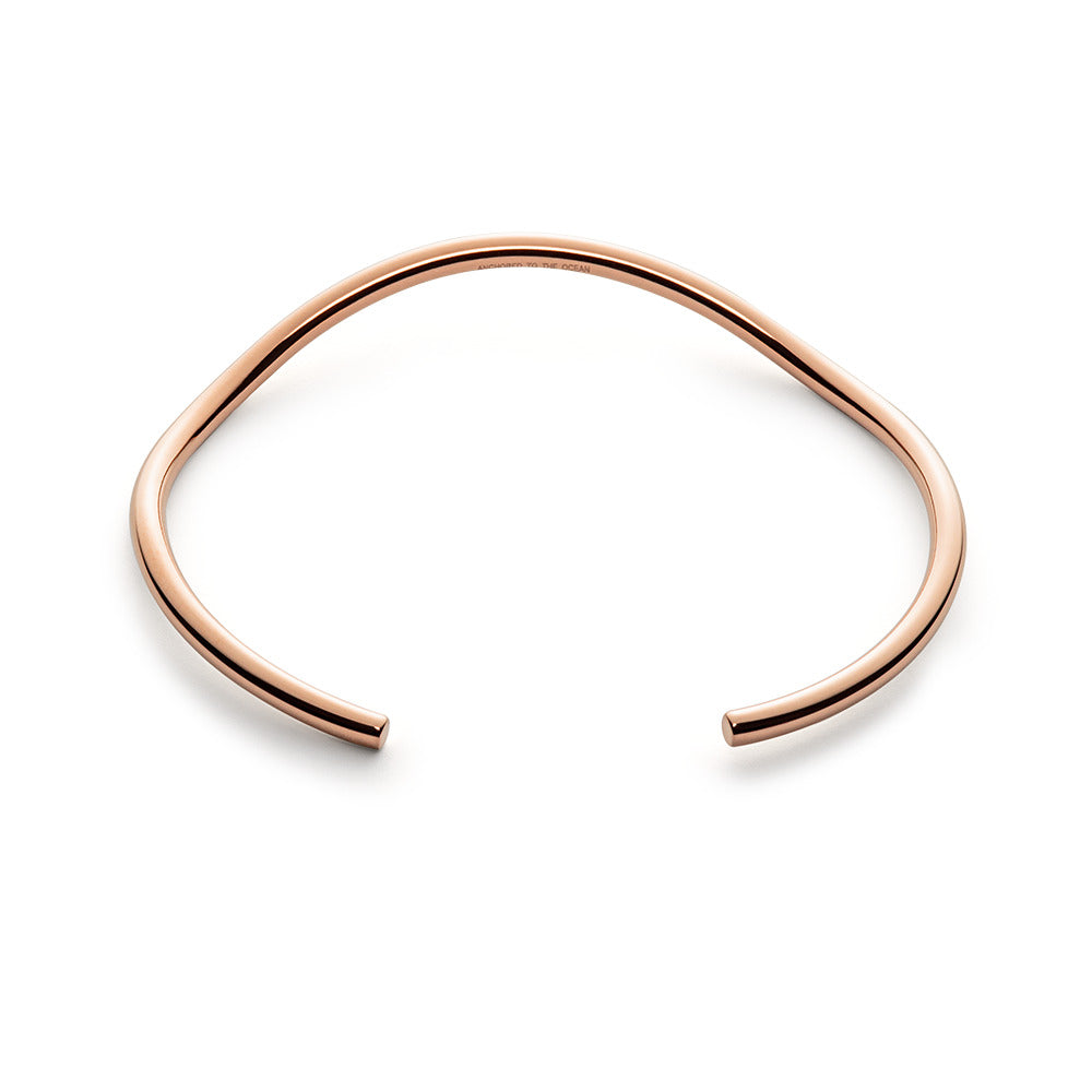 ポールヒューイット公式通販】-Waves Bangle ローズゴールド