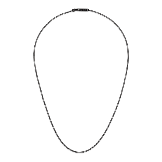 Men Essential マリニウム Necklace ブラック
