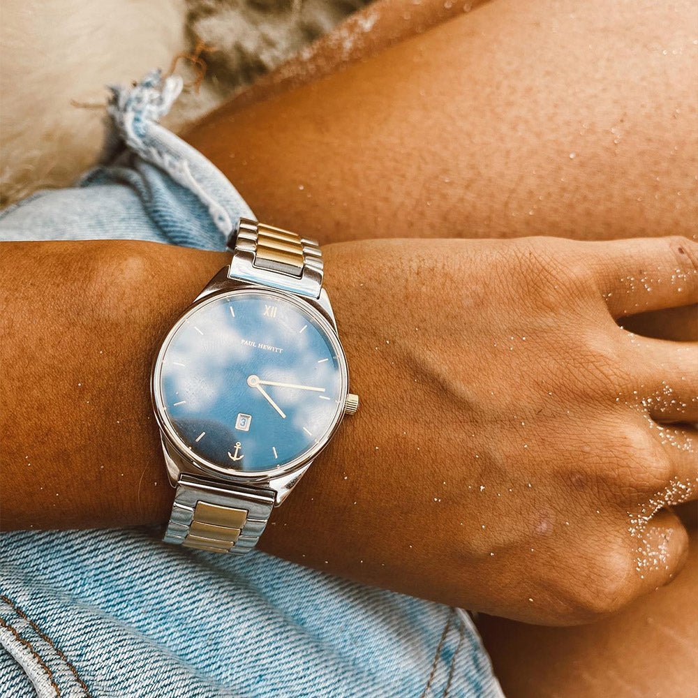 【サルベージ品30%OFF】Praia ブルー/バイカラーメタル - ポールヒューイット日本公式サイト