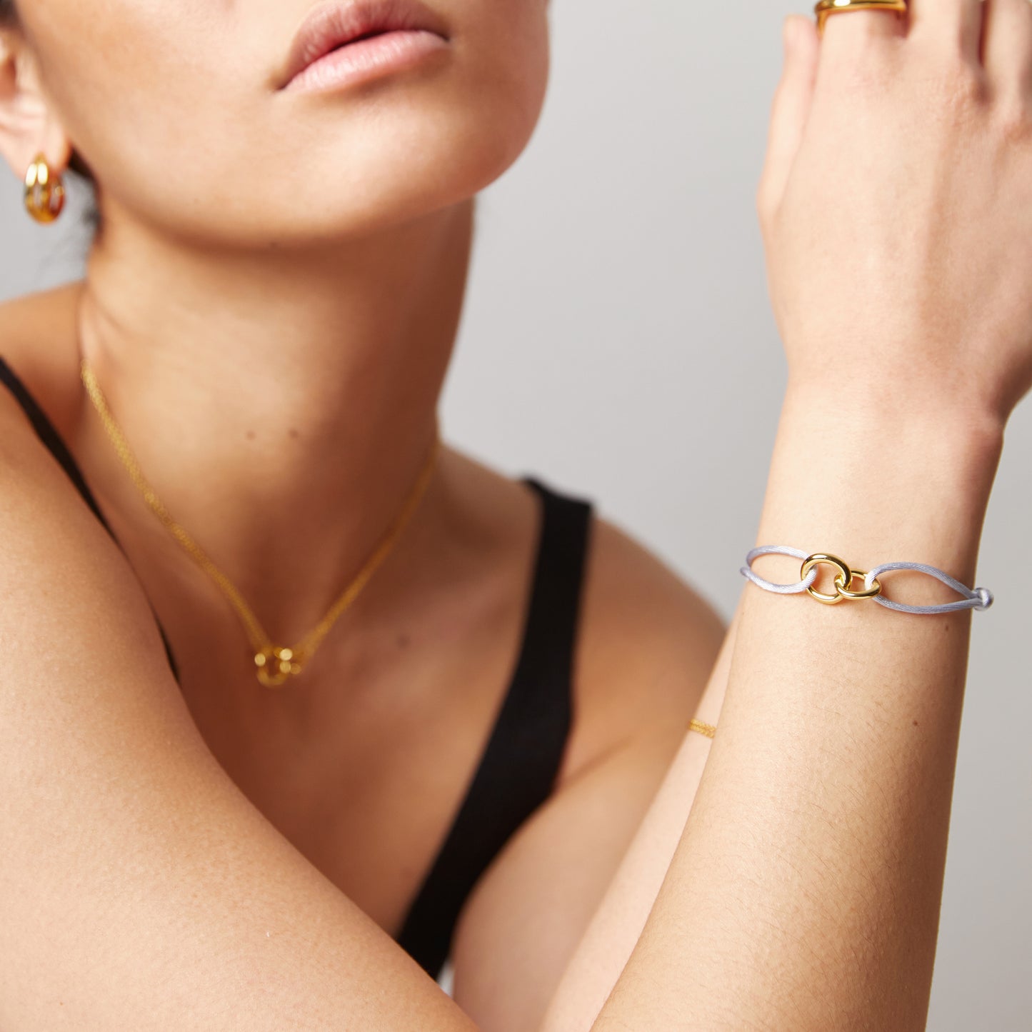 WAVES COLOR bracelet グレー