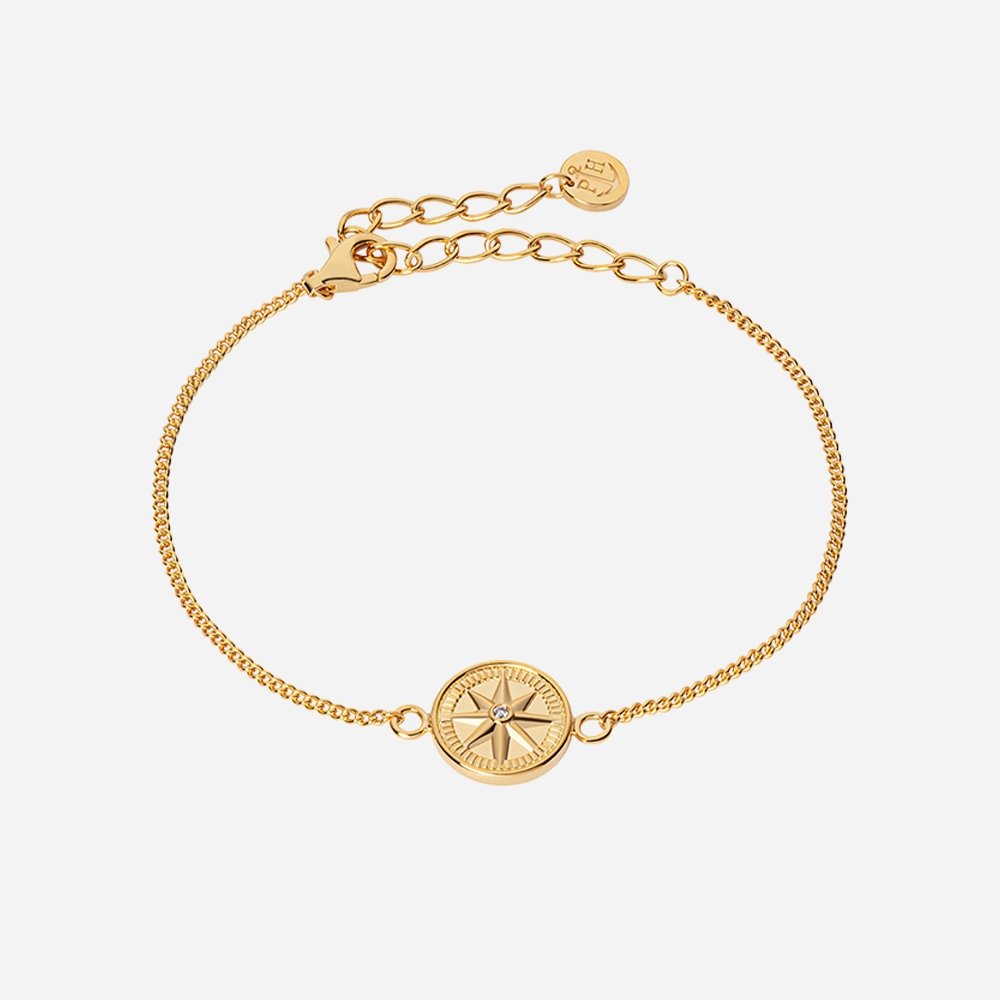 Bracelet CompassRose ゴールド - ポールヒューイット日本公式サイト