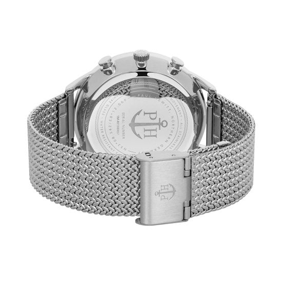 Chrono Line ホワイトサンド/シルバーメッシュ - ポールヒューイット日本公式サイト