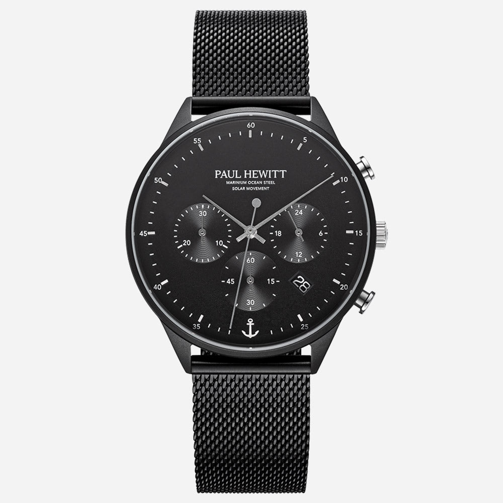 Chrono Watch ブラック - ポールヒューイット日本公式サイト