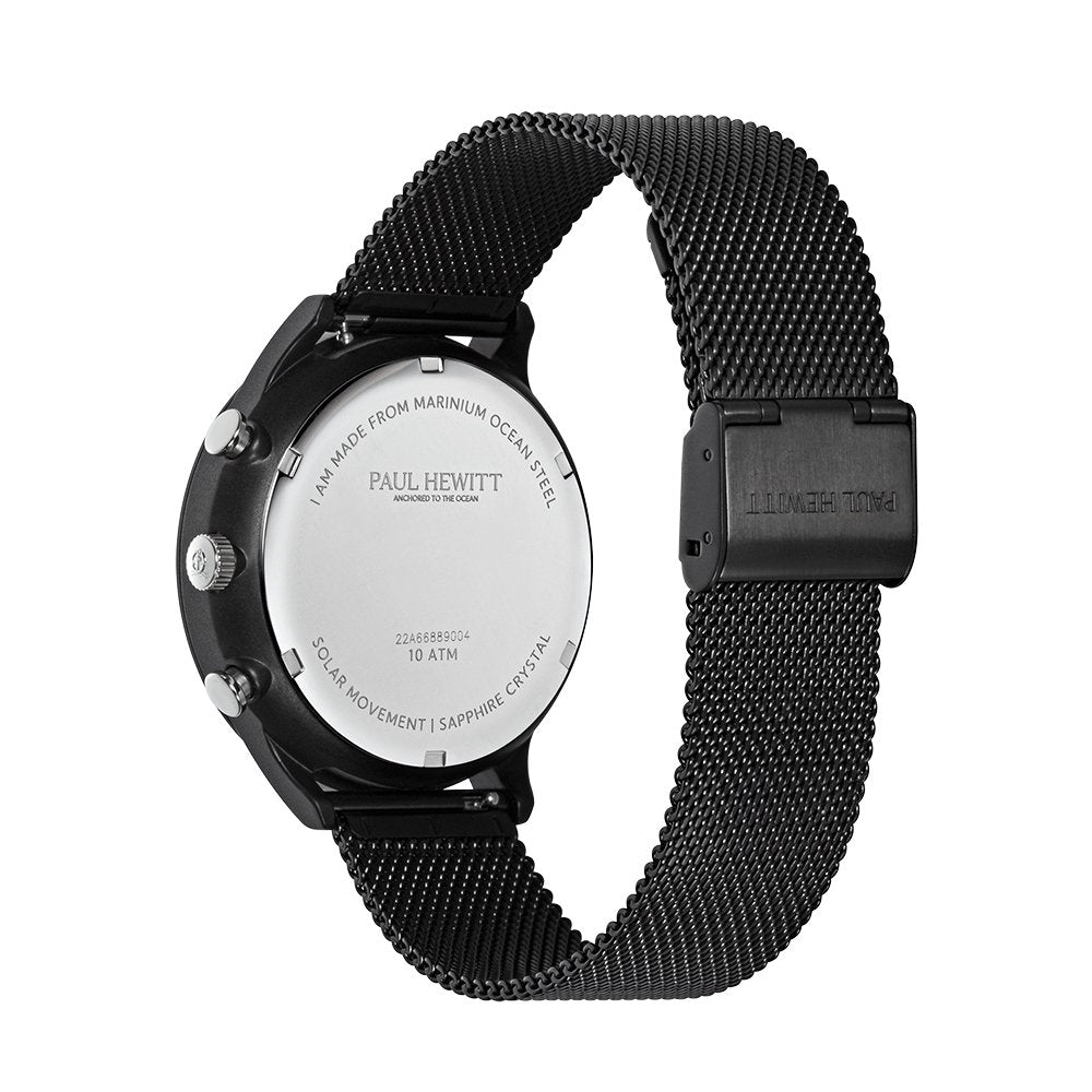 Chrono Watch ブラックホワイト - ポールヒューイット日本公式サイト