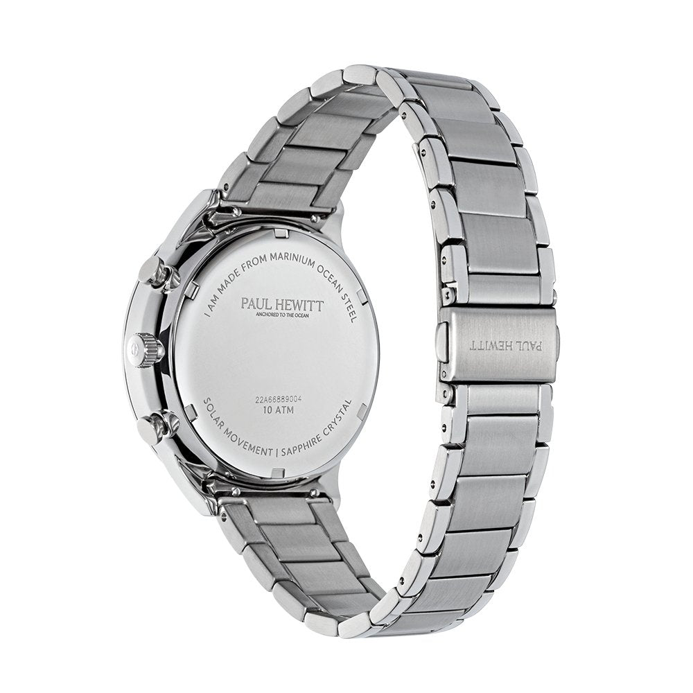 Chrono Watch シルバーブラック - ポールヒューイット日本公式サイト