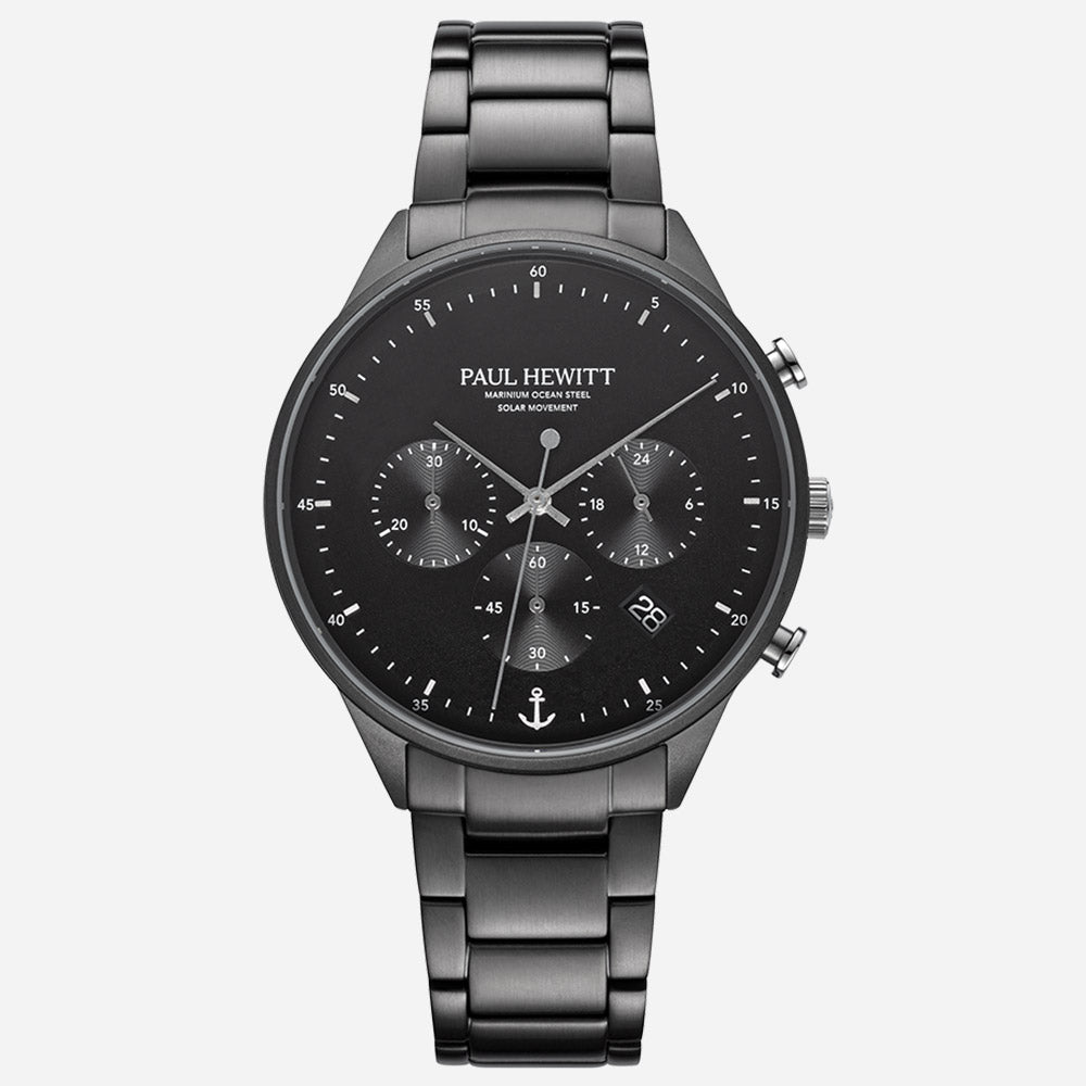 Chrono Watch ガンメタルブラック - ポールヒューイット日本公式サイト