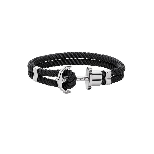 PHREP Bracelet Silver Black マリニウム - ポールヒューイット日本公式サイト
