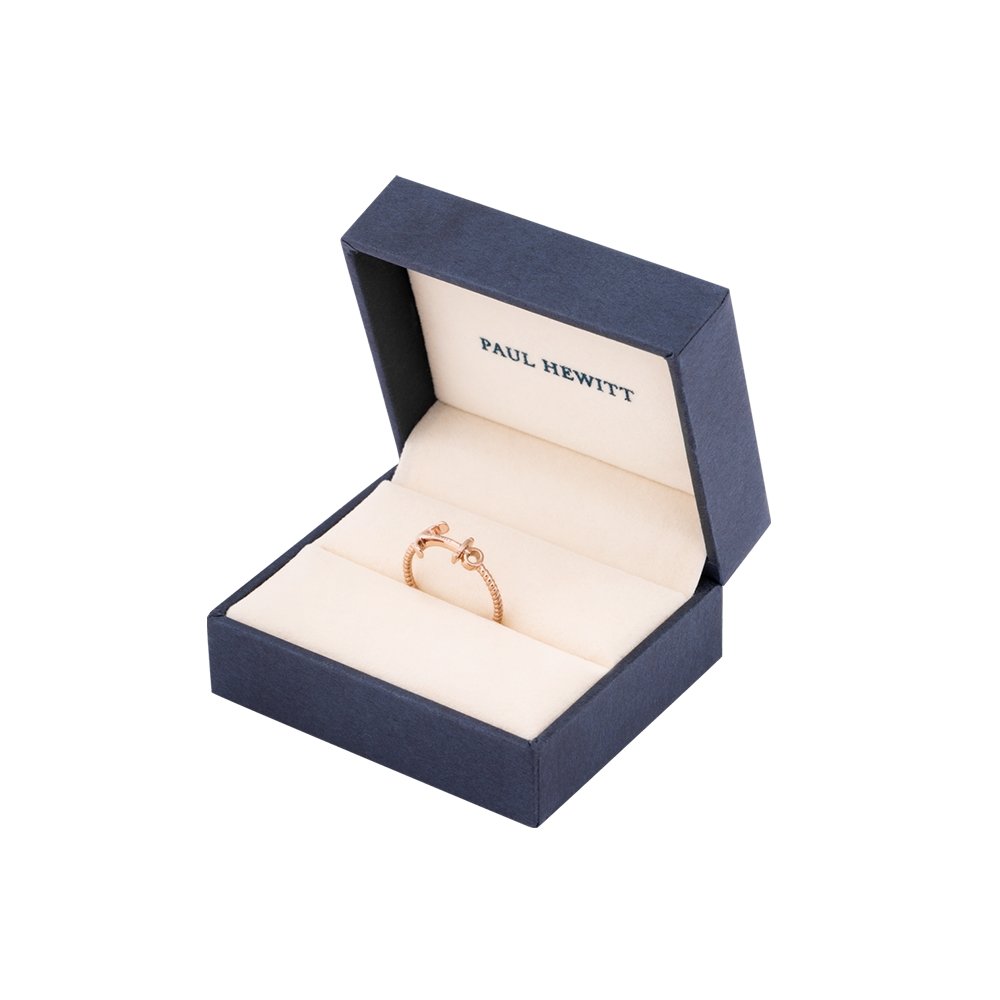 Ring Anchor Rope ローズゴールド - ポールヒューイット日本公式サイト
