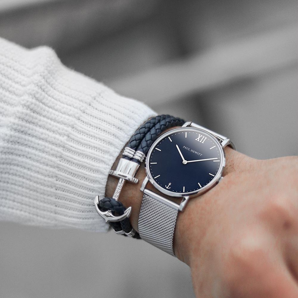 Sailor Line ブルーラグーン/シルバーメッシュ(39mm,36mm) - ポールヒューイット日本公式サイト