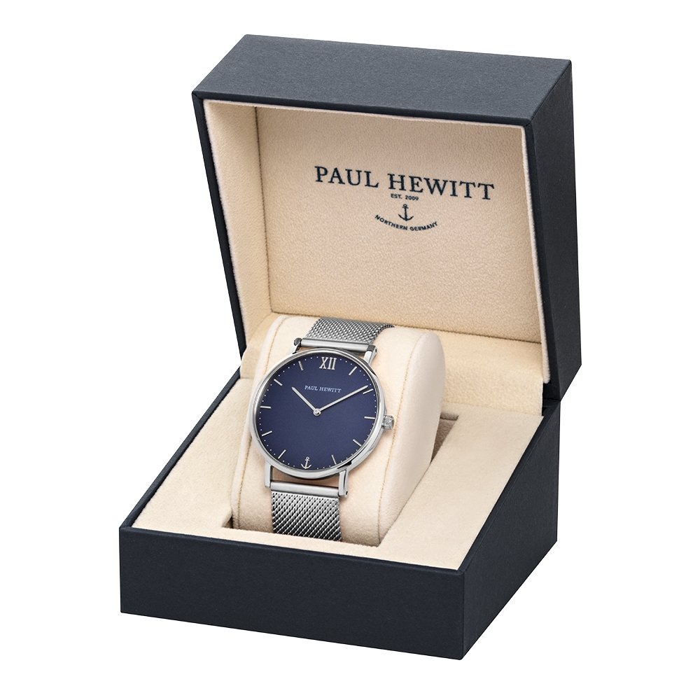 Sailor Line ブルーラグーン/シルバーメッシュ(39mm,36mm) - ポールヒューイット日本公式サイト