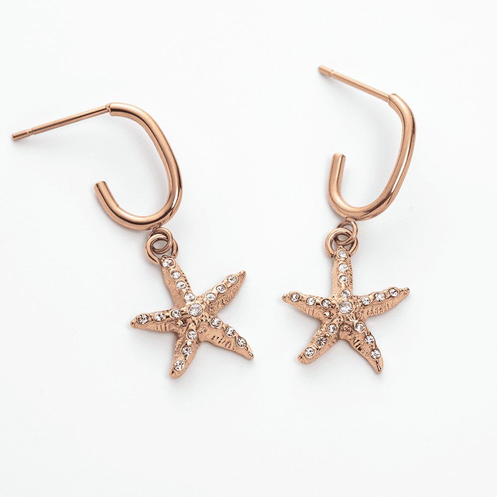 Sea Star-ピアス-ローズゴールド - ポールヒューイット日本公式サイト