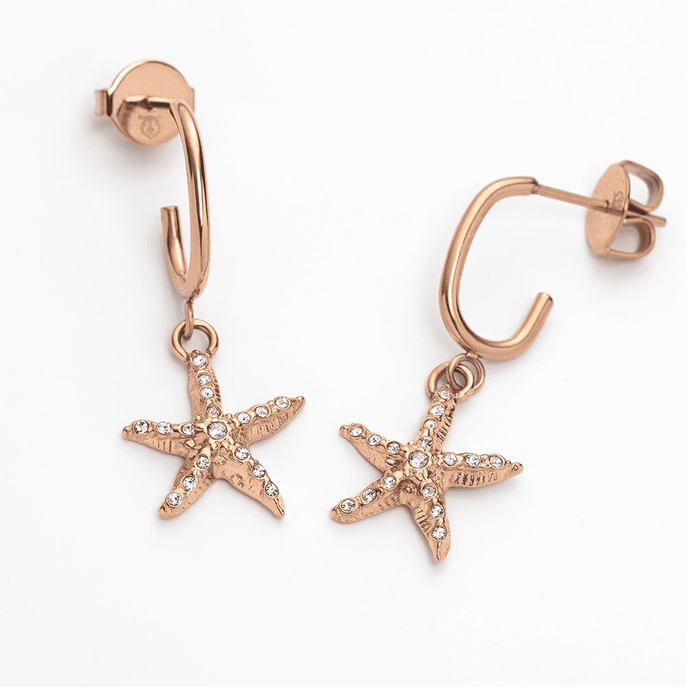 Sea Star-ピアス-ローズゴールド - ポールヒューイット日本公式サイト