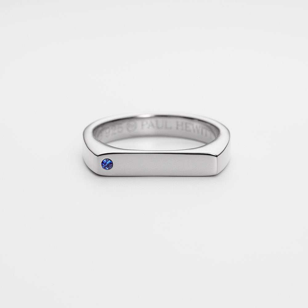 SIGNET BRILLIANT CUT Ring シルバー - ポールヒューイット日本公式サイト