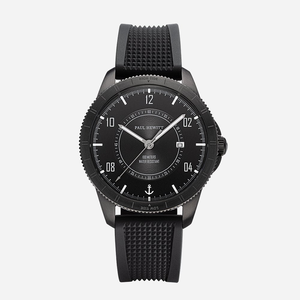 TideRunner ピュアブラック/ブラックシリコン - ポールヒューイット日本公式サイト