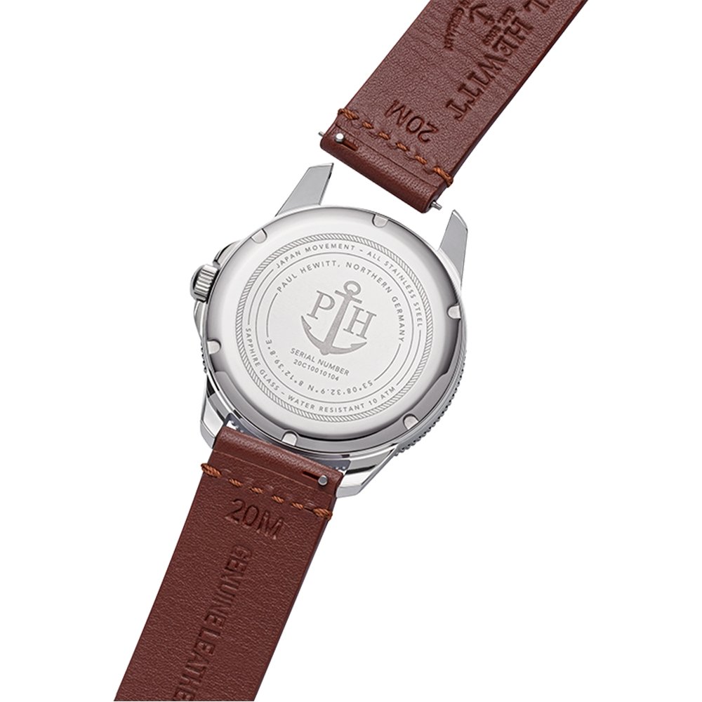 TideRunner ブルー/ブラウンレザー - ポールヒューイット日本公式サイト