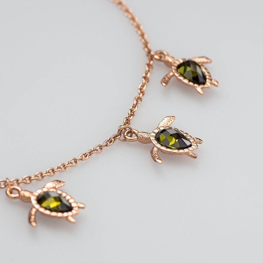 Turtle Bracelet マリニウム ローズゴールド - ポールヒューイット日本公式サイト