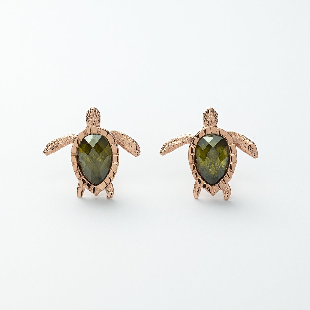 Turtle Earring マリニウム ローズゴールド - ポールヒューイット日本公式サイト