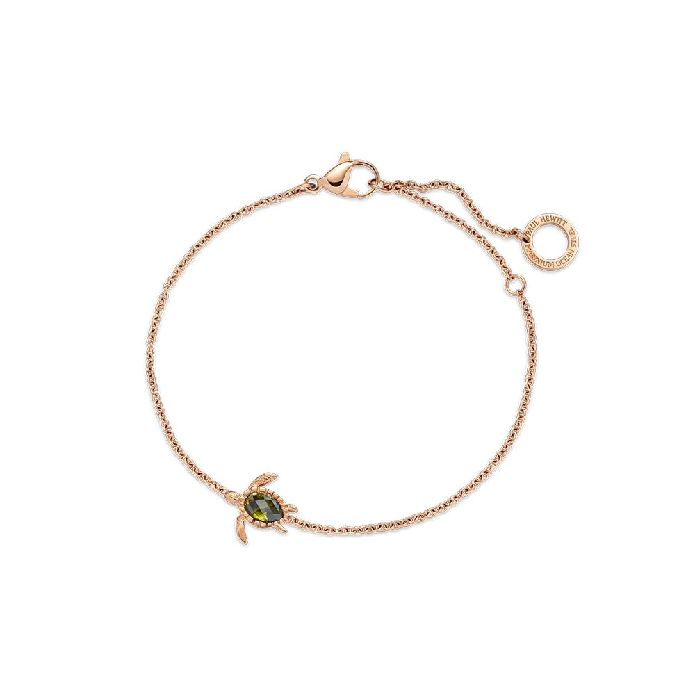 Turtle Mono Bracelet Rose Gold マリニウム - ポールヒューイット日本公式サイト