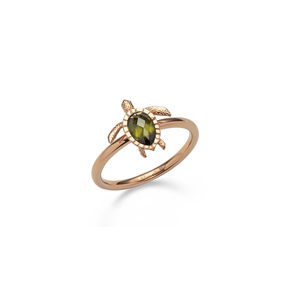 Turtle Ring Rose Gold - マリニウム - ポールヒューイット日本公式サイト