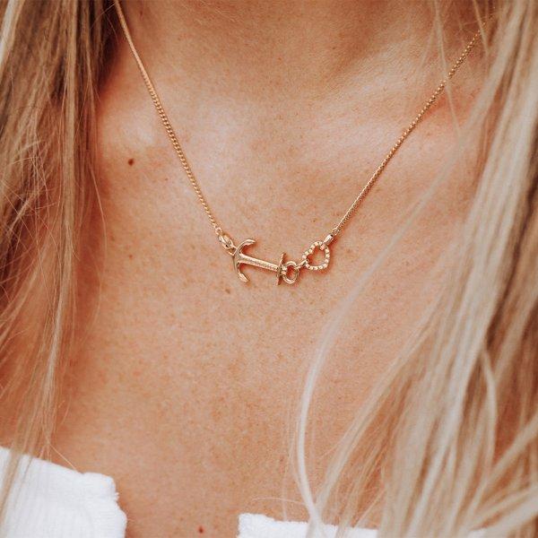 【WEB先行販売】Necklace AnchorLove ローズゴールド - ポールヒューイット日本公式サイト