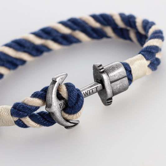 Vintage PHREP Bracelet Silver マリンネイビーマリニウム