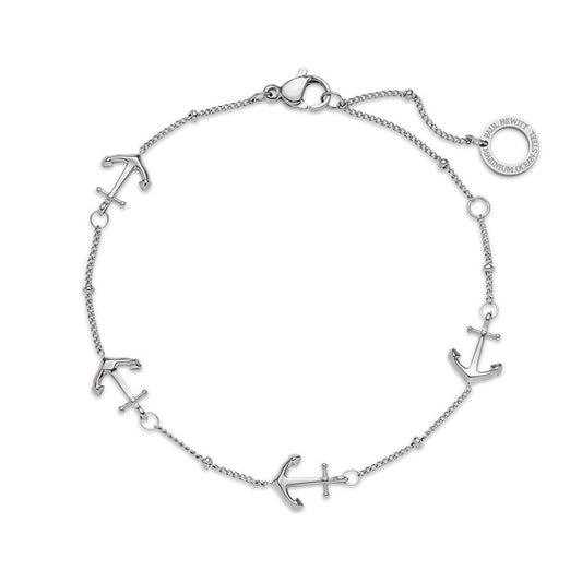 AnchorⅡ-Bracelet -シルバー - ポールヒューイット日本公式サイト