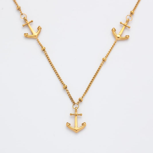 AnchorⅡ-Necklace-ゴールド - ポールヒューイット日本公式サイト