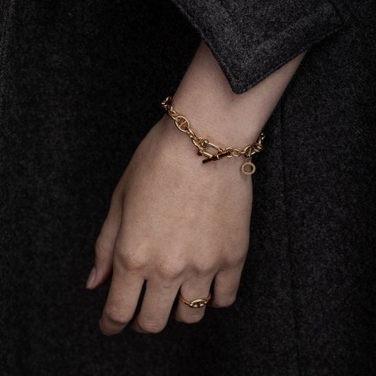 Bracelet ANCHOR T-CHAIN ゴールド - ポールヒューイット日本公式サイト