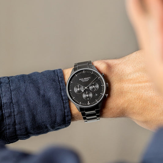 Chrono Watch ガンメタルブラック - ポールヒューイット日本公式サイト