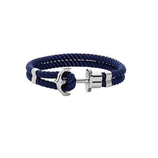 PHREP Bracelet Silver Navy マリニウム - ポールヒューイット日本公式サイト
