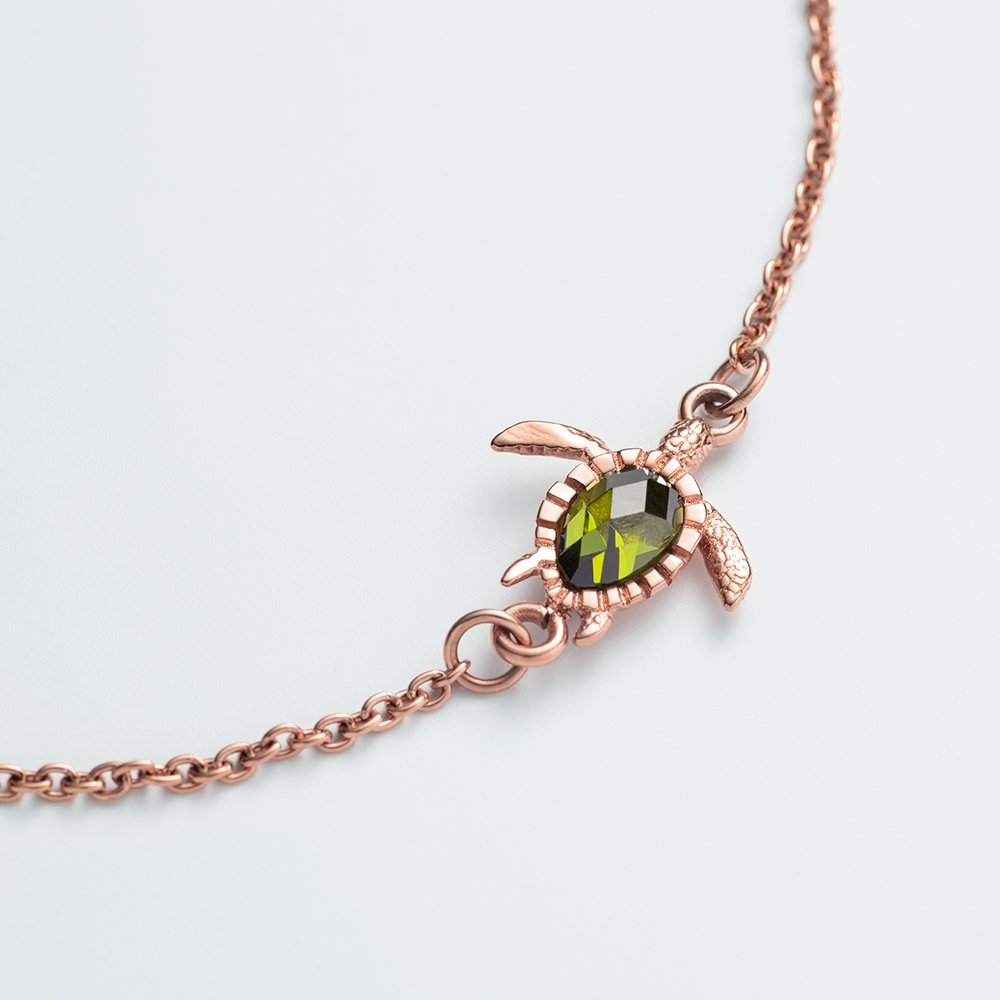 Turtle Mono Bracelet Rose Gold マリニウム - ポールヒューイット日本公式サイト